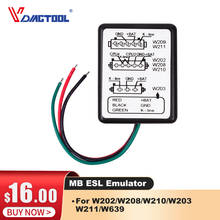 MB ESL Emulator Auto Key Programmer OBD2 Code For Mercedes esl Emulator For W202, W208, W210, W203, W211, W639 FREE SHIPPING 2024 - buy cheap