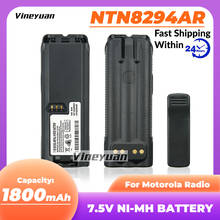 Batería NTN8294AR NiMH de 1800mAh para MOTOROLA XTS3000 XTS5000, batería de Radio bidireccional con Clip para cinturón 2024 - compra barato