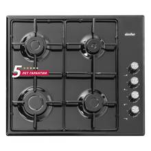 Gas cooking panel Simfer h60q40b411 (with автоподжигом, black) 2024 - buy cheap