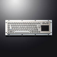 67 Keys IP65 Waterproof Stainless Steel Rear Panel Mount Kiosk Rugged Touchpad Keyboards Industrial Metal Keyboard 2024 - buy cheap