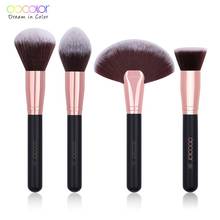 Docolor foundation brush flat top buffing Brushes Fan Contour Powder Brush highlighter makeup Brushes Pincel Maquiagem 2024 - buy cheap