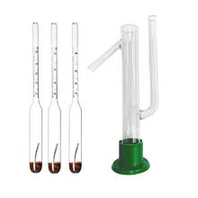 Set: set of areometers asp-3 + Glass "parrot" as a gift Kitchen supplies Distillers Home Brewing Wine Making Dining Bar Garden Moonshining For All device sets 2024 - buy cheap