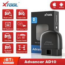XTOOL AD10 OBD2 Diagnostic Scanner Bluetooth-compatible ELM327 Engineer Code Read Work With iOS/Android And HUD Head Up Display 2024 - buy cheap