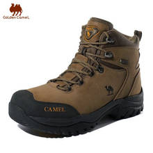 Zapatos de senderismo de alta calidad para hombre y mujer de color CAMEL, zapatos de Trekking para exterior antideslizantes impermeables duraderos 2019, botas tácticas militares 2024 - compra barato