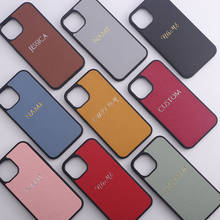 Индивидуальный чехол для iPhone 11 Pro X XR XS Max 6S 7 7Plus 8 8Plus из кожи с галькой, золотистого и серебристого цвета 2024 - купить недорого