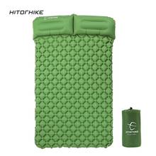 Инновационный коврик для сна Hitorhike, быстро заполняющий надувной матрас с подушкой, 1,2 г 2024 - купить недорого