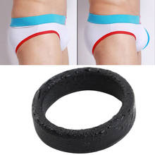 Tangas suaves sexys de alta elasticidad para hombre, Tanga suave de alta elasticidad con correa en C, ropa interior circular, anillos suaves, pulsera para hombre Sexy