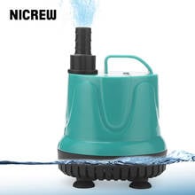 NICREW Aquarium Water Pump Ultra-Quiet Submersible Purified Water Pump Fish Tank Fountain Filter Bottom Suction Pump 220V-240V 2024 - buy cheap