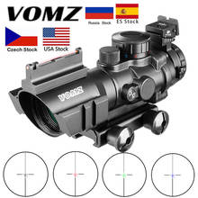 4x32  Riflescope 20mm Dovetail Reflex Optics Scope Tactical Sight For Hunting Gun Rifle Airsoft Sniper Magnifier Air Gun 2024 - buy cheap