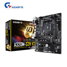 Gigabyte New GA A320M S2H Micro ATX AMD A320 DDR4 3200(O.C.) Материнская плата M.2 USB3.1 STAT 3,0 SSD/ 32G CPU Socket AM4 2024 - купить недорого