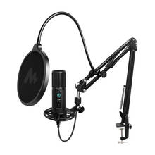 MAONO Professional USB Condenser Microphone Cardioid Computer Mic With Touch Mute Button and Mic Gain Knob for Podcast PM422 2024 - buy cheap