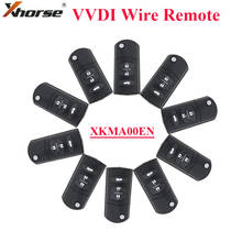 5/10 pcs/lot XHORSE XKMA00EN Universal Remote Key Fob 3 Buttons for M-azda Type for VVDI Key Tool English Version 2024 - buy cheap