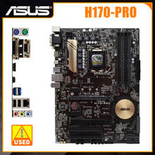 ASUS H170-PRO Motherboard 1151 Motherboard DDR4 Intel H170 Chipset Support Core i7 i5 i3 Cpus 64GB HDMI M.2 PCI-E 3.0 USB3.0 ATX 2024 - buy cheap