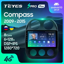 TEYES SPRO Plus For Jeep Compass 1 MK 2009 - 2015 Car Radio Multimedia Video Player Navigation GPS No 2din 2 din dvd 2024 - buy cheap