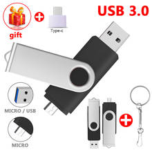 High Speed Type C OTG USB 3.0 Pen Drive 256GB 512GB USB Flash Drive 64GB 128GB OTG Pendrive Cle USB Stick 3.0 for SmartPhone/PC 2024 - buy cheap