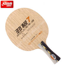 Dhs power g7 pg7 lâmina de tênis de mesa (sem caixa), camada de madeira pura 7 para raquete de pingue-pongue e bastão 2024 - compre barato