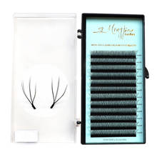 W  Volume Eyelash Extension 9-12 mm 3D natural Lashes 0.07 Russian False Eyelashes  Soft Faux mink lashes ,Do private label 2024 - buy cheap