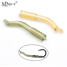 MNFT 300 Pcs Carp Fishing Hook Sleeve Hair Rig Line Aligner Sleeve Soft Anti Tangle Carp Fishing Accessories For Pesca 2024 - buy cheap