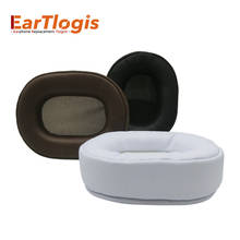Eartlogis substituição almofadas de ouvido para áudio-technica ath pr05 t22 t3 m50 fone de ouvido peças earmuff capa almofada copos travesseiro 2024 - compre barato