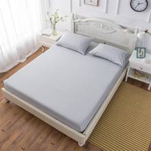 55 lençol lençóis de cama capa de colchão fronha capa de cama roupa de cama com elástico único gêmeo completa rainha rei 2024 - compre barato