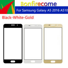 10pcs\lot TouchScreen For Samsung Galaxy A5 2016 A510 SM-A510F A510F SM-A510F/DS Touch Screen Front Glass Panel Outer Glass Lens 2024 - buy cheap