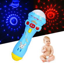 Microphone Model Lighting Toys Flashing Projector Toys Kids Karaoke Micro Toy Gift DIY Funny Dynamic Shine Toys 2024 - buy cheap