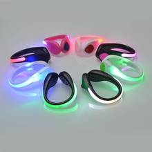LED Luminous Shoe Clip Light Outdoor Sports Night Running Walking Cycling Safety Warning Light Bike Bicycle Accessories 2024 - buy cheap