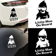 Car Sticker Little Man on Board Funny Baby Car Vehicle Reflective Decals Sticker Decoration Auto Tuning Styling Auto Headlight 2024 - buy cheap