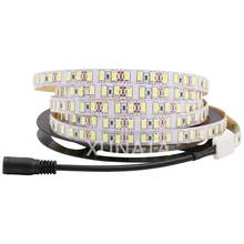 Tira de luces Led Flexible con conector DC, cinta de decoración no impermeable, 5m, 12V, 5630, 120ED/M, 50cm, 1m, 2m, 3m, 4m, 5m 2024 - compra barato