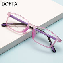 DOFTA Ultralight TR90 Optical Glasses Frame Men 8-18 Old Young Student Fashion Women Square Myopia Prescription Eyeglasses 5358 2024 - buy cheap