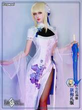 Fate/Grand Order FGO Saber Altria Arutoria Pendoragon Cheongsam Dress Cosplay Costume Halloween Suit For Women Outfit New 2020 2024 - buy cheap