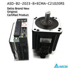 Kit de servomotor Delta de 2KW y 6,37 nm, 100mm, brida, CA, ASD-B2-2023-B, freno de ECMA-C21020RS, 3PH, 220V, 3000rpm, 2000W 2024 - compra barato