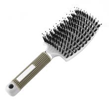 Women Hair Scalp Massage Comb Bristle & Nylon Hairbrush Wet Curly Detangle Hair Brush for Salon Hairdressing Styling Tools 2024 - buy cheap