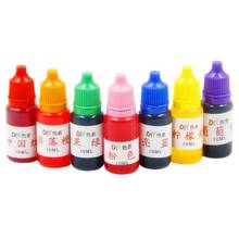 Pigmento de tinte de grado alimenticio, arcilla de cristal colorante, resina epoxi, accesorios para joyería a mano, 7 Uds., 10ml 2024 - compra barato