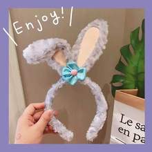 Easter Adult Children Cute and Comfortable Hairband Rabbit Ear Headband Dress Costume Bunny Ear Hairband Hair Accessories 2024 - buy cheap