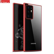 for Samsung Note 20 S20 Ultra Case IPAKY S20 Plus Transparent Impact Resistant TPU PC Hybrid Shockproof for Samsung Note 20 Case 2024 - buy cheap
