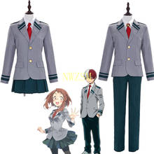 Anime Boku no My Hero Academia Summer Cosplay Costumes Uniform Halloween Midoriya Izuku Bakugou Katsuki Uraraka Cosplay Clothing 2024 - buy cheap