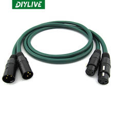 Посеребренный аудиокабель DIYLIVE VDH/ Vandenhauer 102MKII RCA с двойным лотосом, кабель сигнала, кабель усилителя мощности CD 2024 - купить недорого