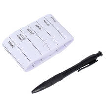 100pcs White Name Label Patch Custom Clothing Labels Laundry Marker Set&Pen 2024 - buy cheap