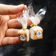 Creative Simulation Toast Earrings for Women Mini Handmade Cute Bread Drop Earring Resin Food Ear Hooks Girl Funny Jewelry Gifts 2024 - buy cheap