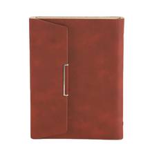 1pc Ring Binder Refillable Notebook Faux Leather Cover A5 Note Book DIY Diary Journal Planner Notebook Office School Stationery 2024 - buy cheap