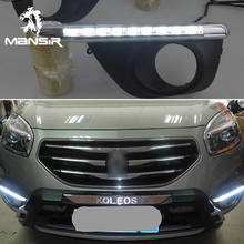 12V LED Daytime Running Light Daylights ABS Car DRL For Renault Koleos 2011 2012 2013 2014 Signal headlight Auto Bulb Foglamps 2024 - buy cheap