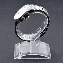 Estante de plástico transparente para joyería, brazalete, pulsera, reloj, soporte de exhibición 2024 - compra barato