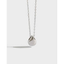 Mini collar con colgante de gota de agua de Plata de Ley 925 auténtica para mujer, cadena de cuello, joyería de plata 2024 - compra barato