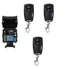 Dc 24 v 12 v 1ch mini rf controle remoto sem fio interruptor de iluminação aprendizagem código receptor + transmissor 315/433 mhz 10a relé - compare preços