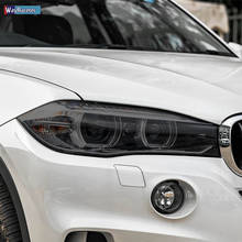 Película protectora para faros delanteros de coche, pegatina transparente de TPU negra para BMW X5 G05 F15 M F85 2019, accesorios, 2 uds. 2024 - compra barato