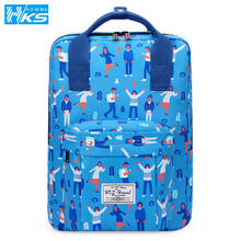 Fashion Women Backpack Waterproof Canvas Travel Backpack Female School Bag For Teenagers Girl Boy Shoulder Bag Laptop Bagpack 2024 - buy cheap