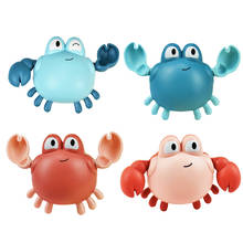 1 PCS Cartoon Bath Toys Animal Tortoise Crab Classic Baby Water Toy Infant Swim Turtle Wound-Up Chain Clockwork Toy for Children 2024 - buy cheap