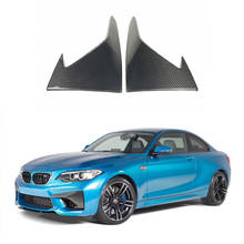 Carbon Fiber Front Bumper Fog Splitters Apron Flaps for BMW 2 Series F87 M2 Coupe 2 Door 2016 2017 2018 2024 - buy cheap