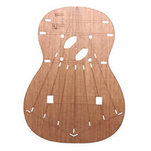 Plantilla de madera para guitarra clásica, accesorio para el cuerpo de la guitarra 2024 - compra barato